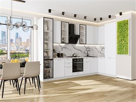 Кухонный гарнитур Квадро 3400/1600 мм 2481