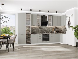 Кухонный гарнитур Флэт 4000/1000 2474